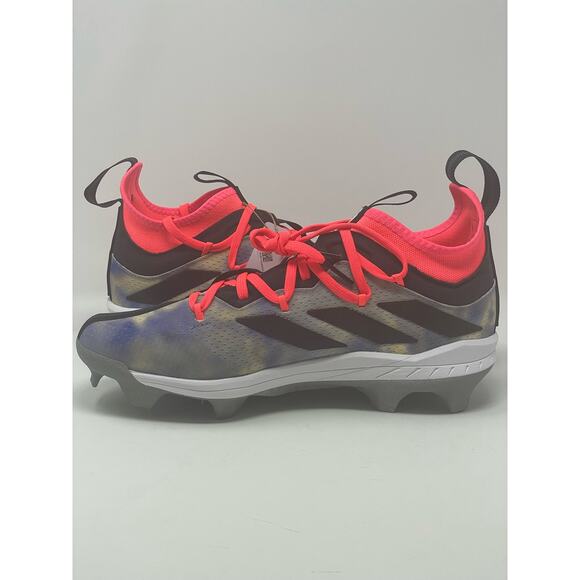 Adidas Daniel Patrick Tie Dye Afterburner Baseball Cleats H03813 Mens Size 10.5 - Picture 12 of 12